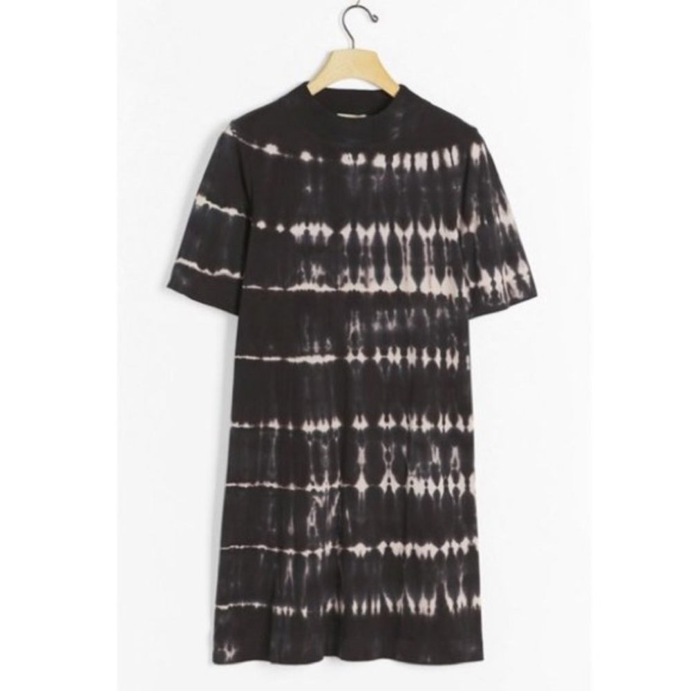 Anthropologie | HEIDI MOCK NECK TEE DRESS | Medium